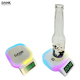 [พร้อมส่ง] เครื่องจับเวลาดื่มเบียร์ แผ่นรองแก้ว LED RGB ไอเทมเด็ดปาร์ตี้สุดมันส์ Beer Shot Timer DAHK