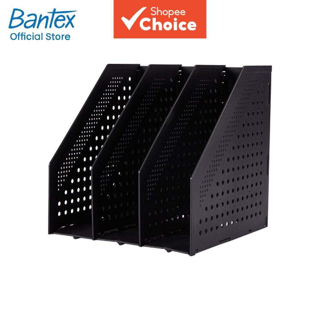 Bantex ชั้นวางเอกสารตั้งโต๊ะมินิมอล 2/3/4 ช่อง ของขวัญฟรี อุปกรณ์สํานักงาน