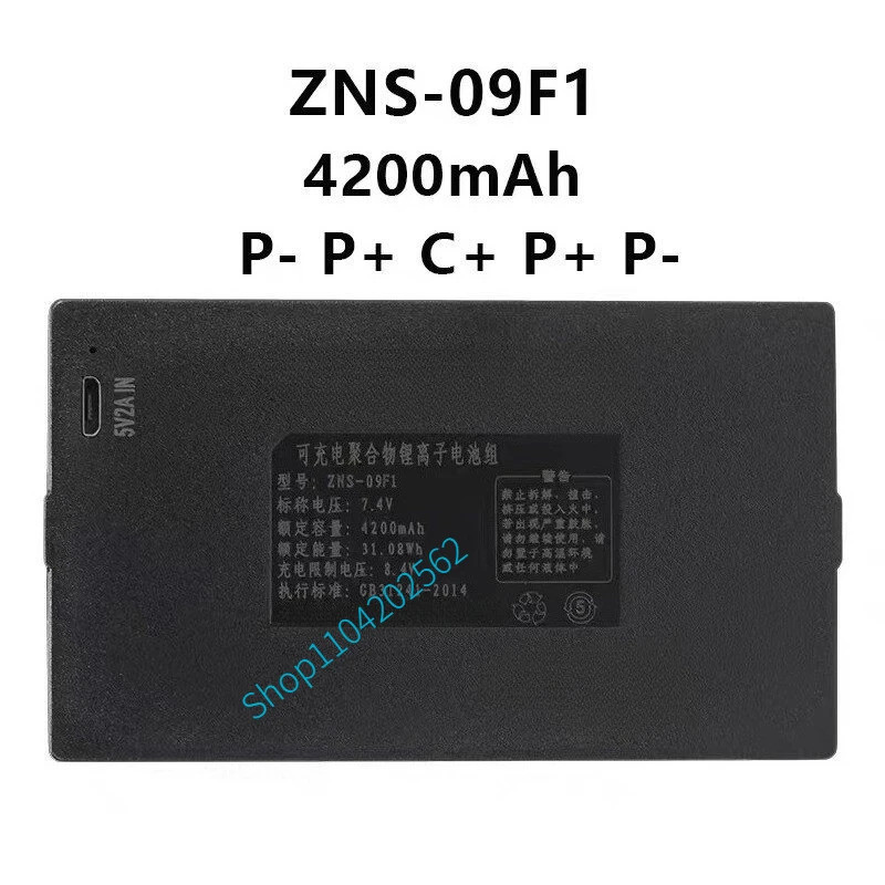 สําหรับ ZNS-09F ZNS-09F1 YC04C 4200mAh 5000mAh แบตเตอรี่ทดแทน