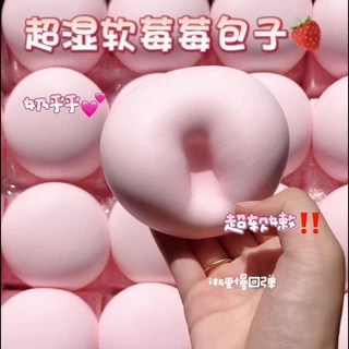 Squishy ขนมปังลูกบอลความเครียด Fidget ของเล่น Soft Bun Squeeze Ball ความเครียดบรรเทาช้า Rising Sensory ของเล่นสําหรับผู้ใหญ่ของขวัญผ่อนคลาย