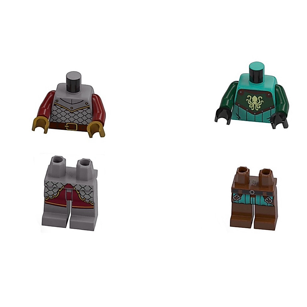 LEGO Torso+Legs Kraken,Griffin