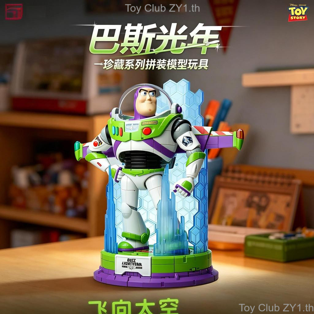 Toy Story Buzz Lightyear ประกอบข้อต่อเคลื่อนย้ายได้ของขวัญเด็กของเล่นตัวเลขของขวัญวันเกิด