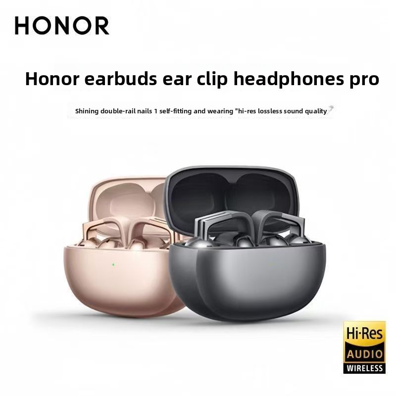 สินค้าใหม่  Honor Earbuds Ear Clip Earbuds Pro Bluetooth Earbuds Flash Lossless Sound Quality