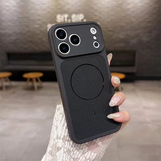 เคสโทรศัพท์ ไอโฟน 17 16 15 14 13 12 11 มือโปร สูงสุด เคสป้องกัน 14 โปรแม็กซ์ การกระจายความร้อนระบายอากาศกรณีโทรศัพท์ซิลิโคนอ่อนนุ่ม, เหมาะสําหรับ ไอพี 11 12 13 14 15 16 17 มือโปร สูงสุด