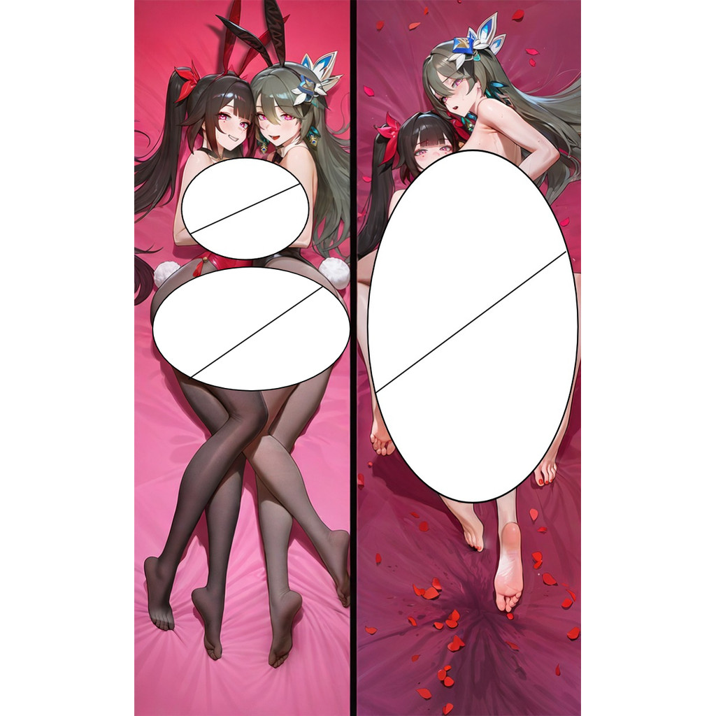 Dakimakura อะนิเมะ Honkai Star Rail Zenless Zone Zero Fullbody หมอนสองด้านกรณีตกแต่งเบาะรองนั่ง