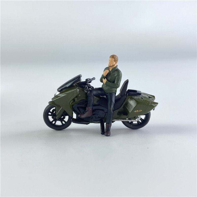 PADACE MODEL1: 64-Honda NM4 Vultus-ตุ๊กตามอเตอร์ไซค์-สเกล-เขียว
