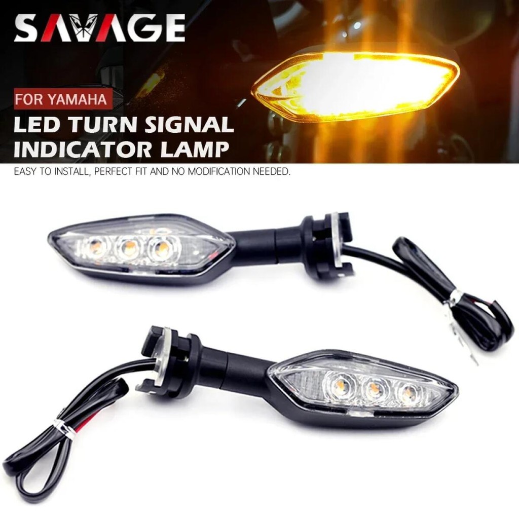 ไฟเลี้ยว LED สําหรับ YAMAHA T-MAX 530 560 YZF R6 R1 R1M R1S YZF-R1 อุปกรณ์เสริมรถจักรยานยนต์ด้านหลังไฟแสดงสถานะไฟกระพริบ TMAX
