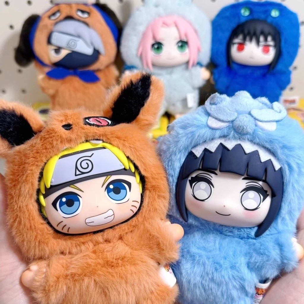 ตุ๊กตานารูโตะ ของแท้ TOPTOY Naruto Shippuden สัตว์น่ารักตุ๊กตาจี้ Mystery กล่องอินเทรนด์เล่น Naruto 
