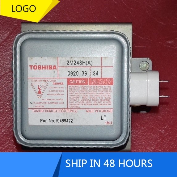 TOSHIBA 2M248H(A) MAGNETRON 2M248H(A) MENUMASTER MICROWAVE OVEN RCS511TS