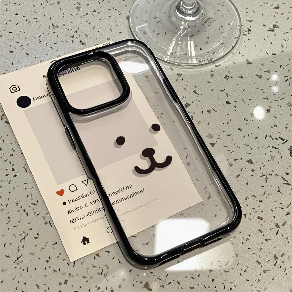 Hard Acrylic Case เคส for iPhone 11 16 13 15 14 12 Pro Max เคสไอโฟน11 เคสโทรศัพท์มือถือกันกระแทกป้องกันสีเหลือง