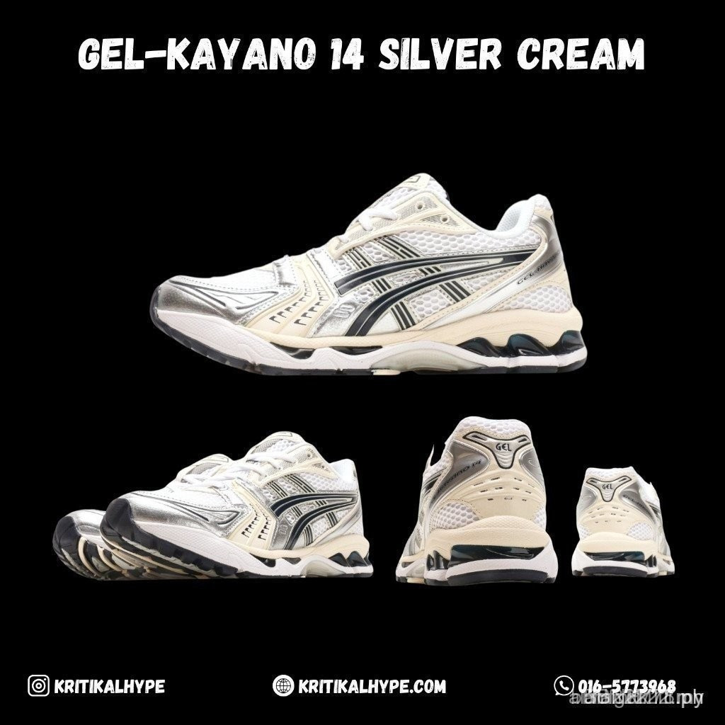 รองเท้าวิ่ง Gel-Kayano 14 White Midnight KO7R