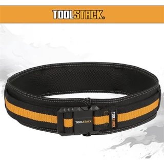TOOLSTACK เข็มขัดนิรภัยสําหรับทํางานบุรุษเข็มขัดเบาะแบบปรับได้พร้อมพยุงหลังสําหรับผู้ชาย TSK-41B