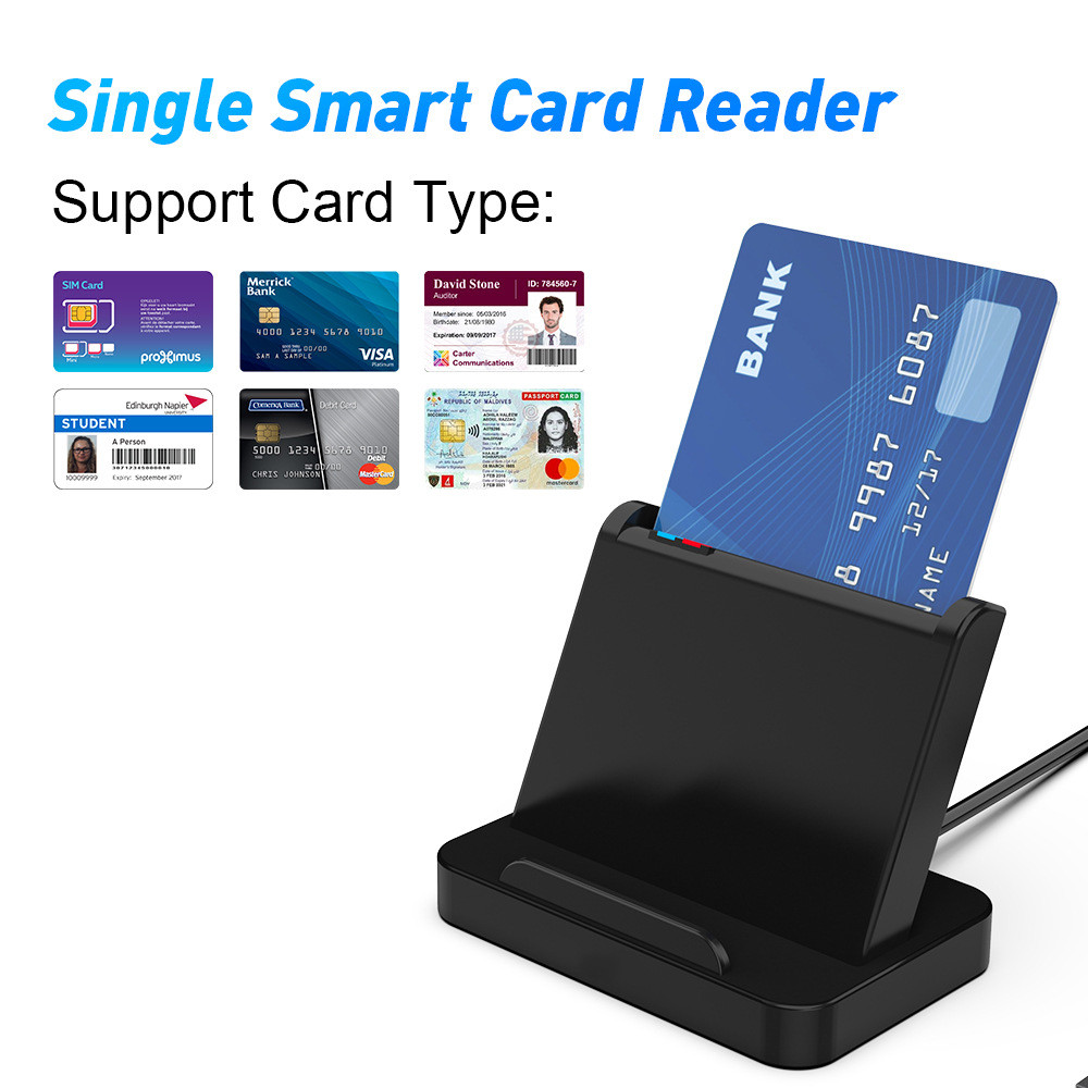 สมาร์ทการ์ด CAC Card Reader ภาษี Declaration SIM IC ATM สมาร์ทชิปการ์ด ID Card Reader ผู้ผลิต