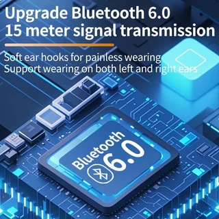 หูฟังบลูทูธ หูฟังสมอลทอล์ค หูฟังไร้สายข้างเดียว Free Sound Bluetooth 6.0 หูฟัง