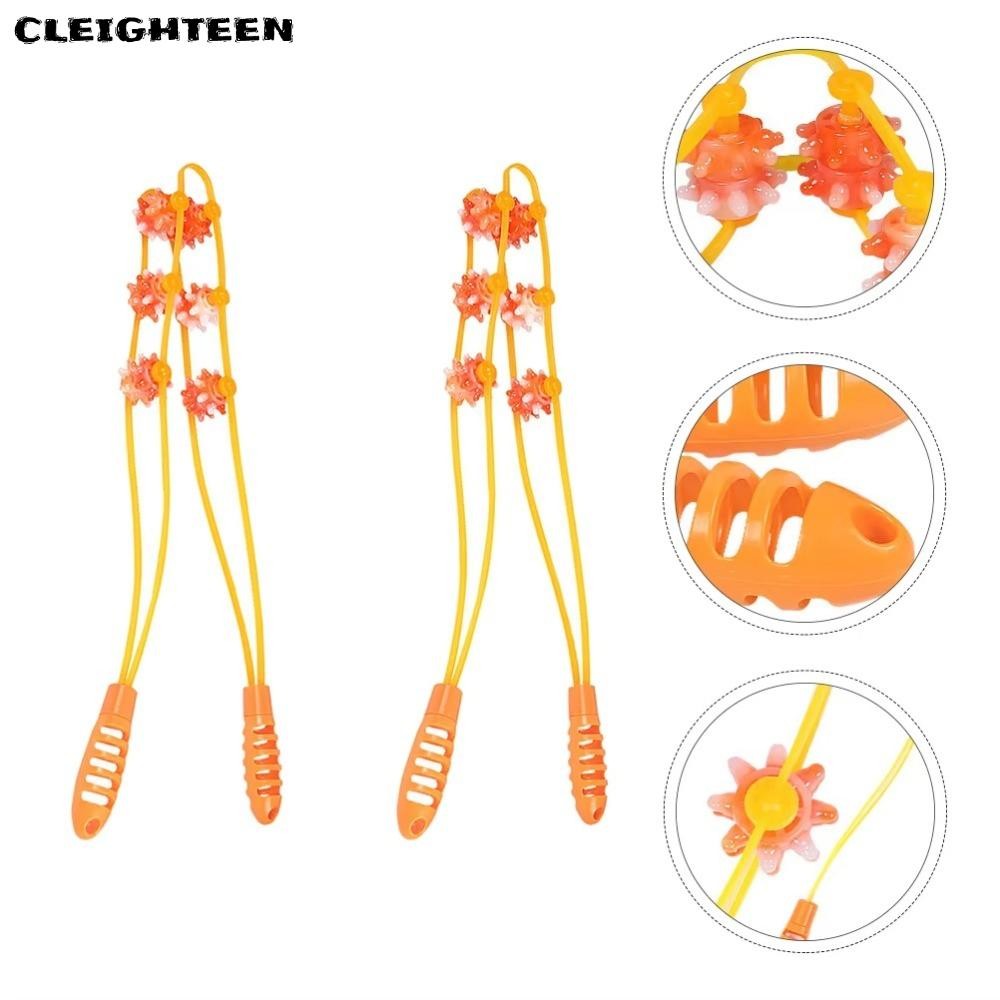 CLEIGHTEEN Fitness Massage Roller Bead, Hand-held Multi-Function Back Massage, Massage Roller Tool S