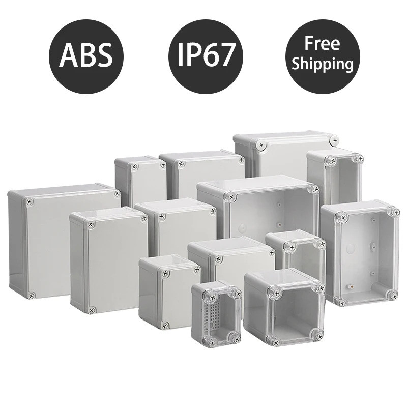 Waterproof Plastic Enclosure Box Electronic ip67 Project Instrument Case Electrical Project Box ABS 