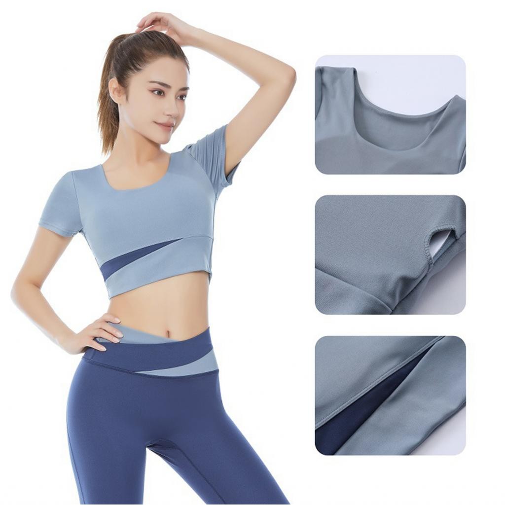 LOSS SALE เสื้อเชิ้ตแขนสั้น Yulia-th Yoga