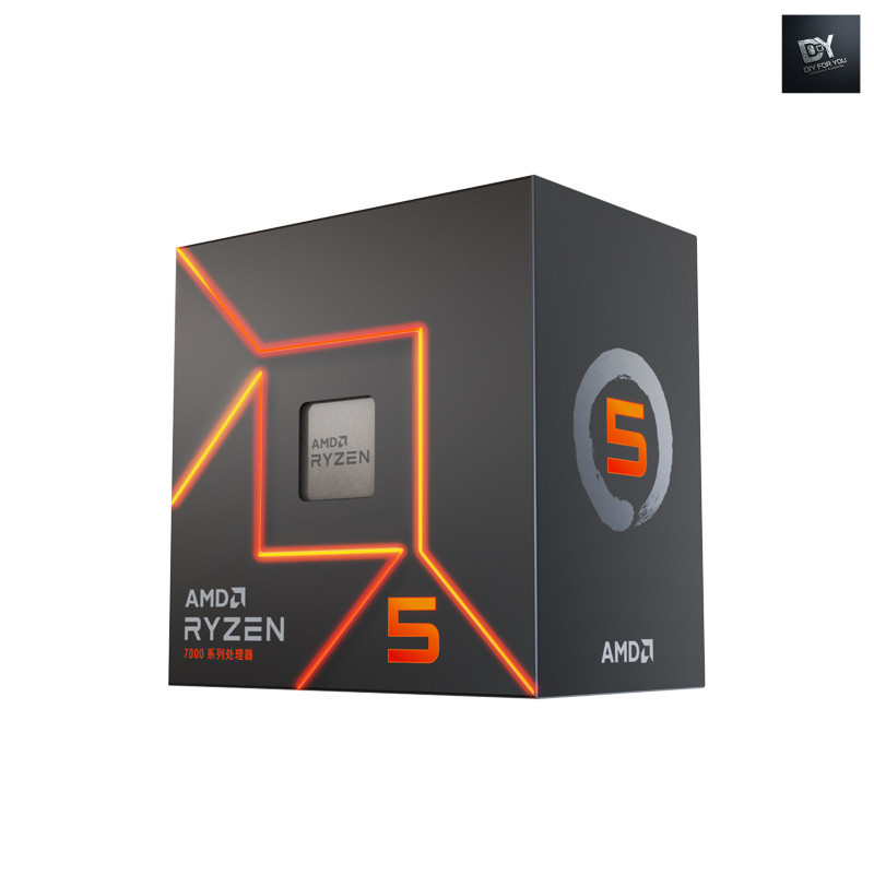 DIY FOR YOU AMD 5 7500F (r5) 5nm 6 Core 12 Line Range Acceleration ความถี่ถึง CPU ชนิดบรรจุกล่อง 5GH