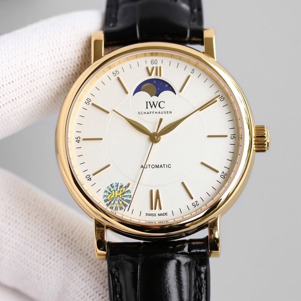 Time Realm Luxury IWC / Automatic Function Movement 40*11mm Mens Watches 001291