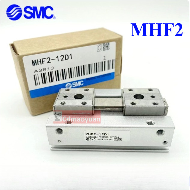 SMC Slider Finger กระบอก MHF2-8D1R-8D2R-12D1R-12D2R-16D1R-16D2R-20D1R-20D2R แบบขนานบาง