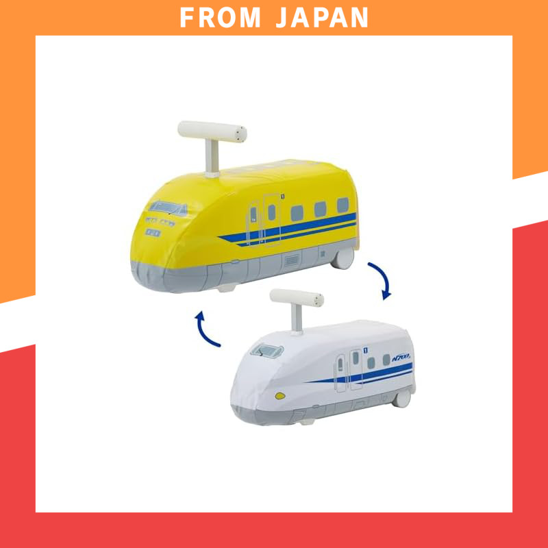 Official EC Exclusive: IDES Transforming Shinkansen – N700 & Doctor Yellow Ride-On Toy | 1-5 Years |