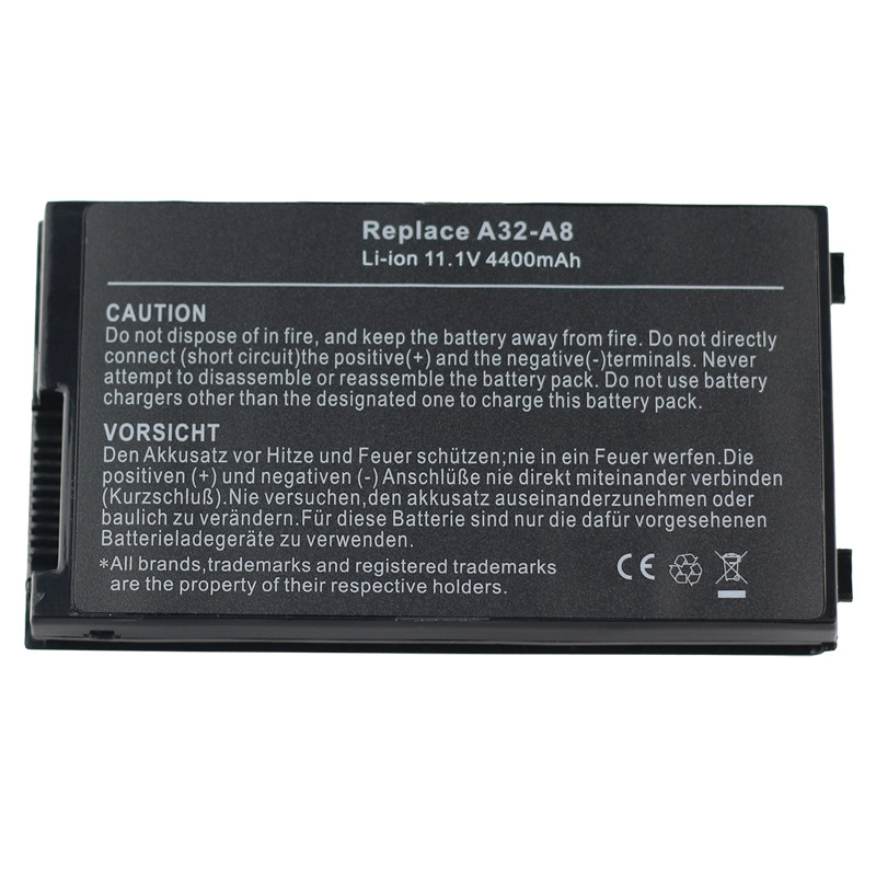 HSW เหมาะสําหรับ Asus A32-A8 X81S F8V A8J F8SV F8H X80S/H X85 X88 F8T N80V Z99H Z99Jc N81V แบตเตอรี่