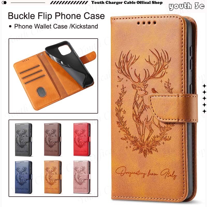 สําหรับVivo iQOO 7 8 8 Pro 9 9 Pro 10 10 Pro 13 Z7 Z7X Z8 Z8X Z9X Z9Sนูนหัวเข็มขัดพลิกเคสโทรศัพท์PUห