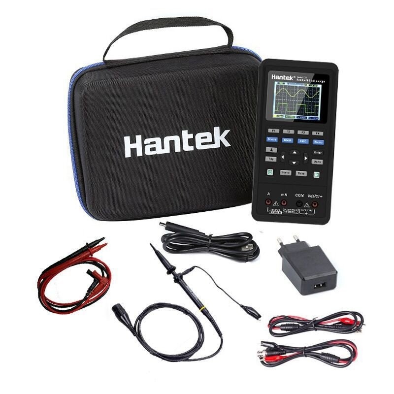 +แหล่งสัญญาณ Hentai สองช่อง Hantek2C42 ดิจิตอล/มือถือ Oscilloscope 2D72 Oscilloscope มัลติมิเตอร์ YR