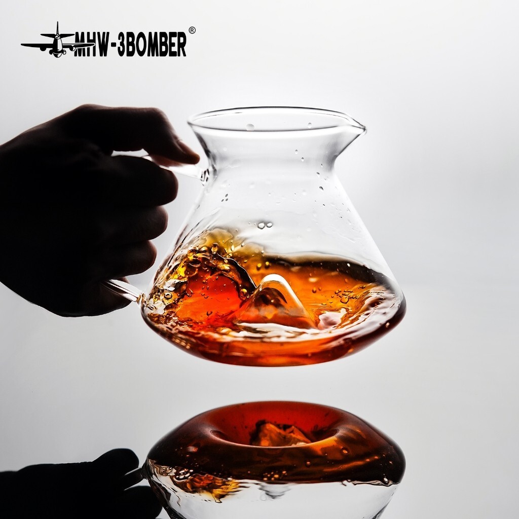 MHW3BOMBER Hill Coffee Server – Borosilicate Glass Pour Over Server 360ml/600ml | เทความแม่นยําทนควา