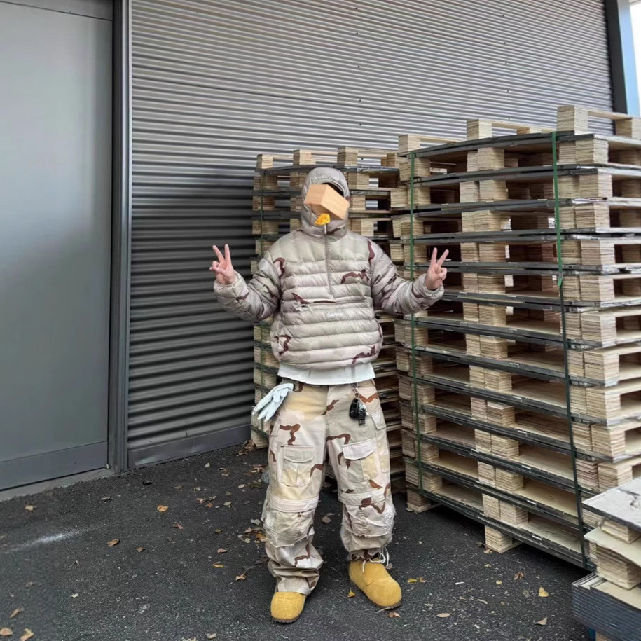 ZOHG Far archive vibe Detachable Convertible Shorts Tactical Camouflage Pants Men's Functional Strai