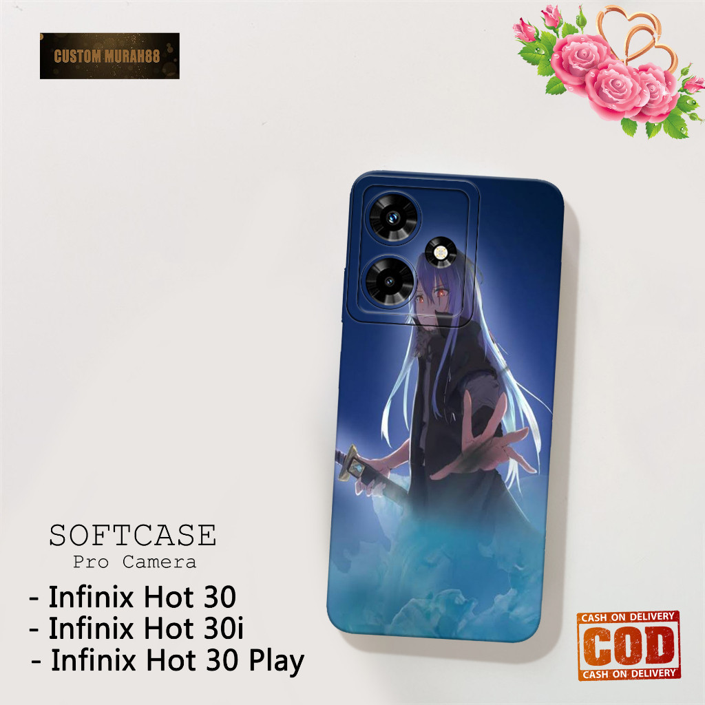HP ล่าสุด Infinix Hot 30i / Hot 30 / Hot 30 Play Phone Case - ANIME Motif Fashion - Infinix Hot 30i 