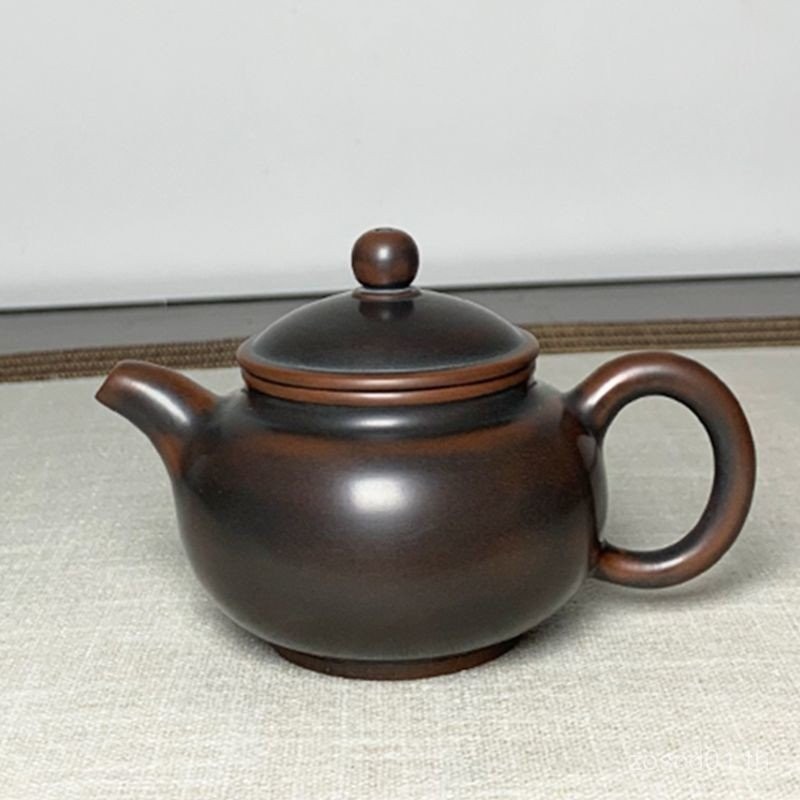 ผู้ขาย สจ Guangxiqinzhou Xingxing เครื่องปั้นดินเผาหม้อโบราณแร่ดิบ Handmade Retro กาน้ําชา Easy-Pack