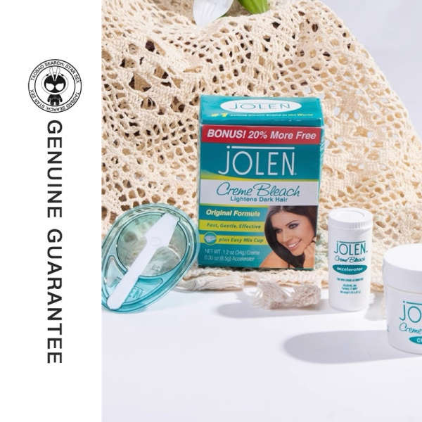 เจลปัดคิ้ว ย้อมคิ้ว [คลังสินค้าประกันภัยภาษี] Jolen Eyebrow Bleaching Cream Set Lady Eyebrow Dyeing 