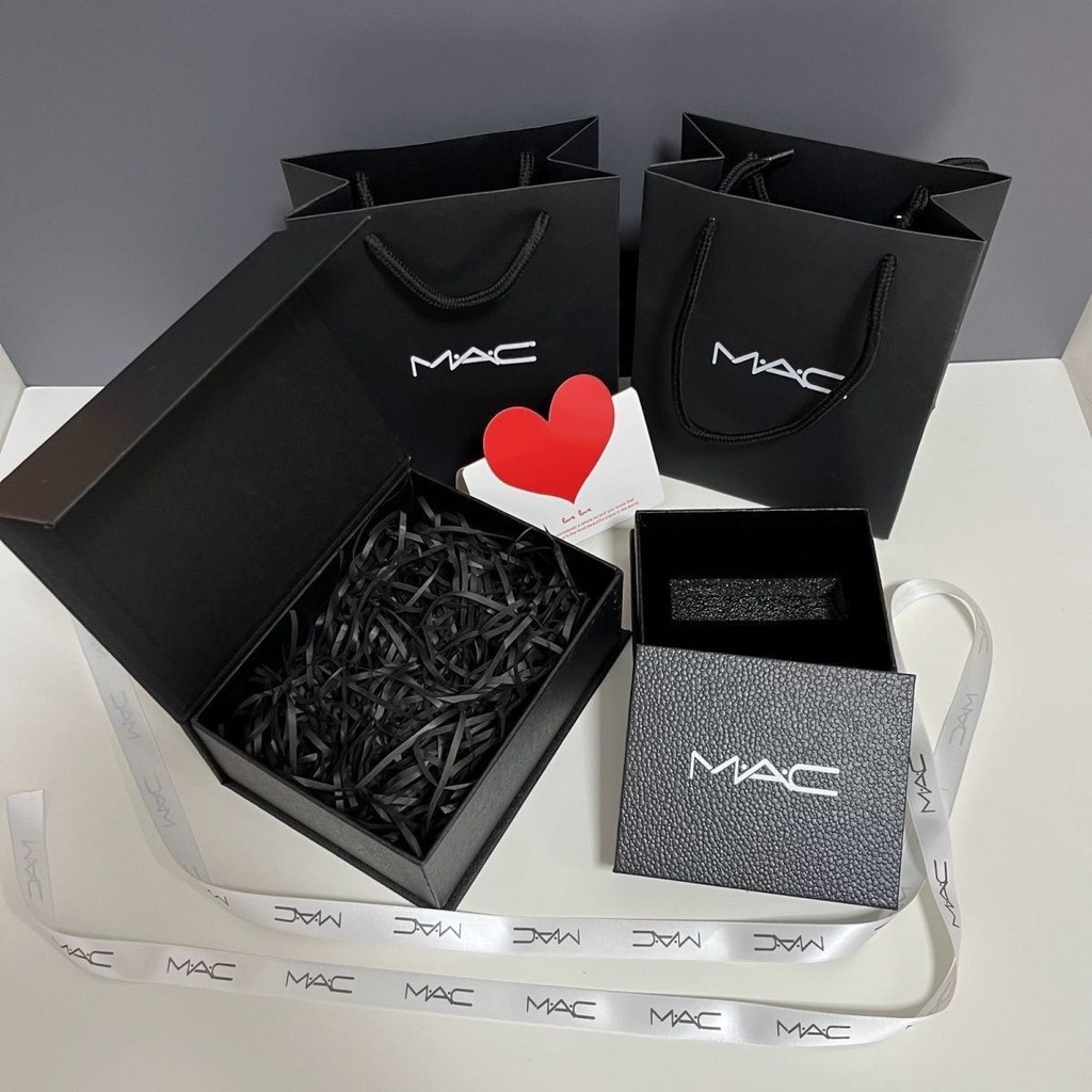 เคาน์เตอร์กล่องของขวัญ MAC ถุงของขวัญกล่องบรรจุภัณฑ์ handba 柜专MAC礼品盒袋包装手提袋子包装饰一礼物袋 0908
