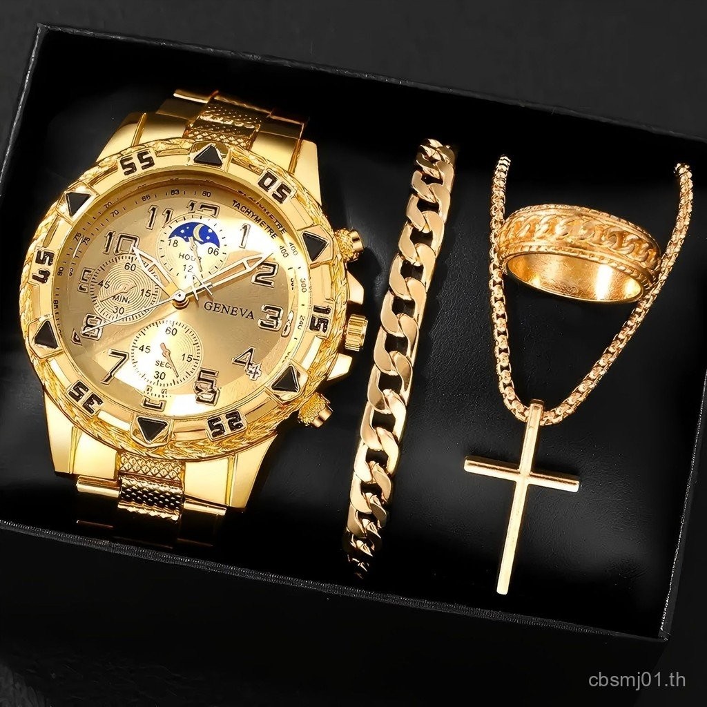 โลหะผสมนาฬิกาควอตซ์เครื่องประดับผู้ใหญ่ผู้ชายชีวิตกันน้ําส่องสว่างแฟชั่นธุรกิจระดับไฮเอนด์นาฬิกาแสดง