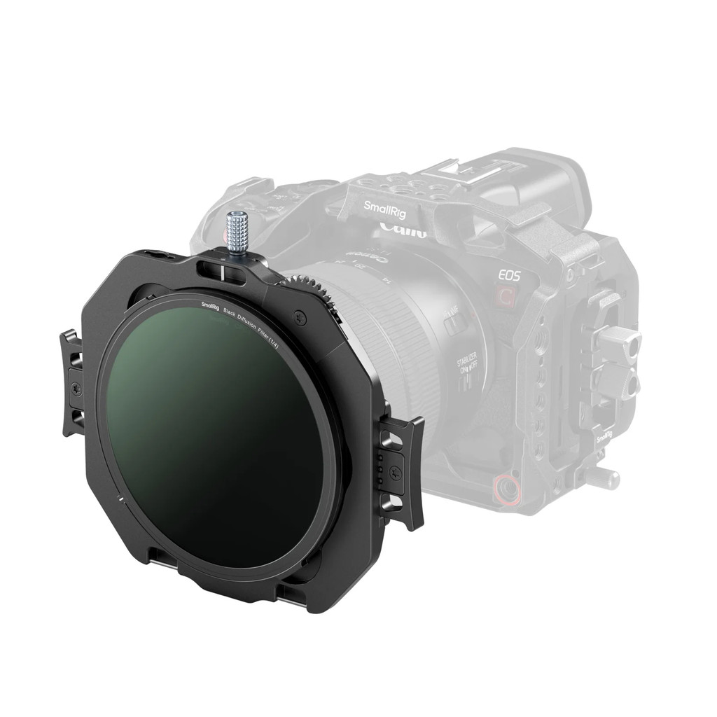 ชุดกรอง SmallRig พร้อมแคลมป์ปรับระดับได้ w CPL, VND, Black Diffusion 1/4 Filters & Lens Cap สําหรับ 