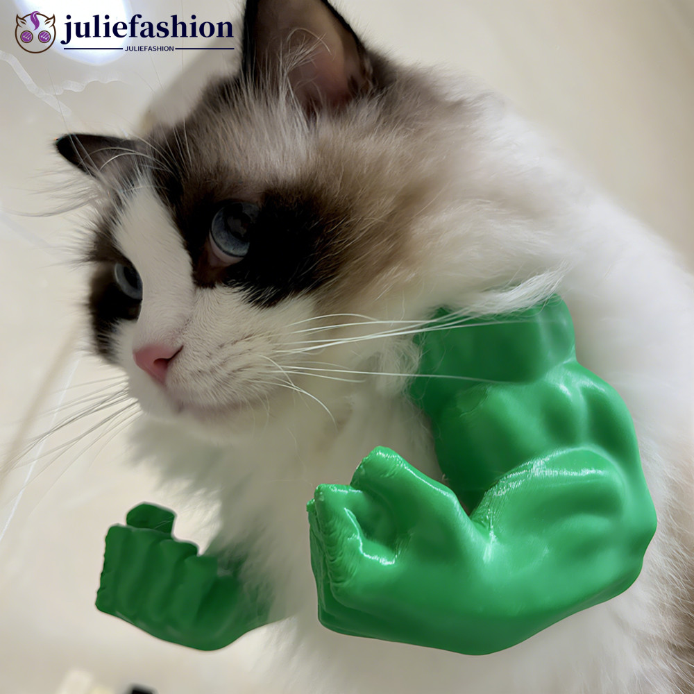 JULIEFASHION Creative 3D พิมพ์แขนยักษ์สําหรับสัตว์เลี้ยงตลกสุนัขอุปกรณ์เสริม Silly คอสเพลย์ฮาโลวีนเค