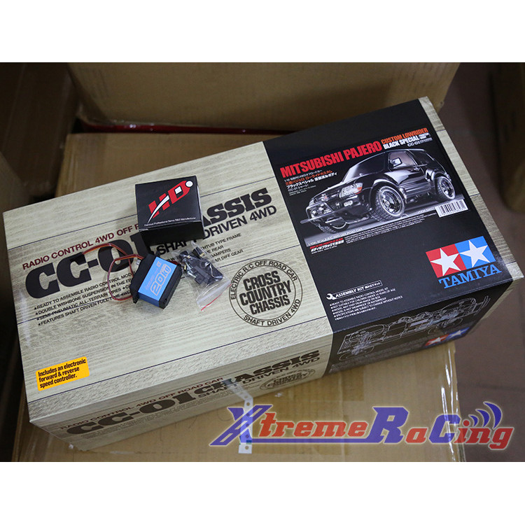 TAMIYA TAMIYA 1/10 CC-01 Mitsubishi Pajello KIT เวอร์ชัน 58627