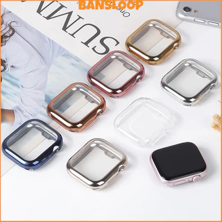 กรณีป้องกันฉากที่ชัดเจน TPU อ่อน for IWatch Apple Watch Ultra/SE 3 2 Series 11 10 9 8 7 6 5 49 46 45 44 42 41 40 38มม