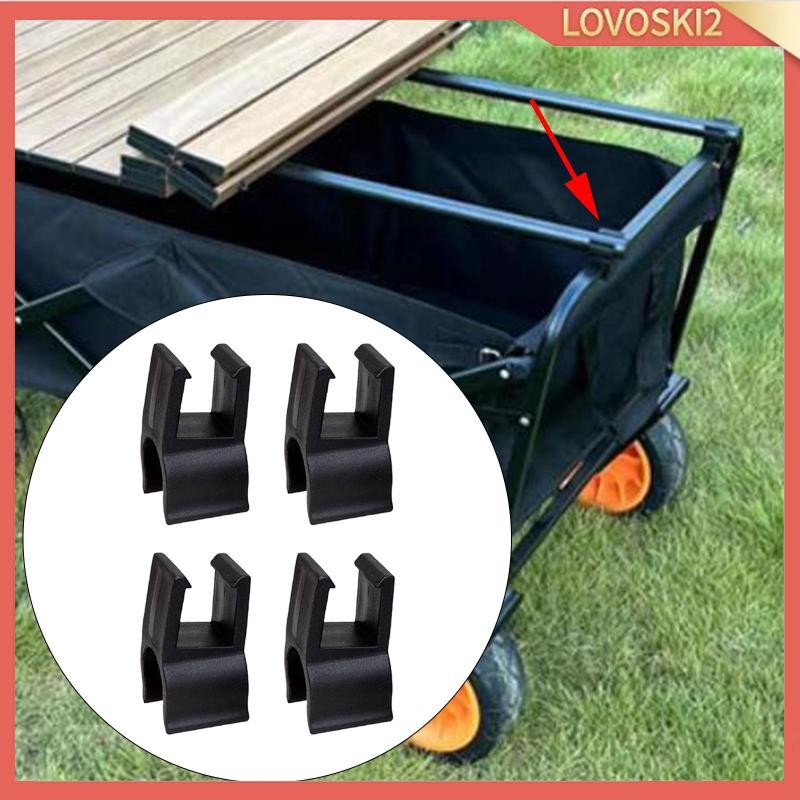 [Lovoski2] 4x Camping Cart Fastener สําหรับ Desktop Table Card Buckle Replacement สําหรับ Garden Tro