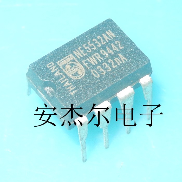 นําเข้า ยี่ห้อใหม่ NE5532N Operation Amplifier NE5532AN In-Line DIP-8 คลังสินค้าพร้อมสามารถยิงได้โดย