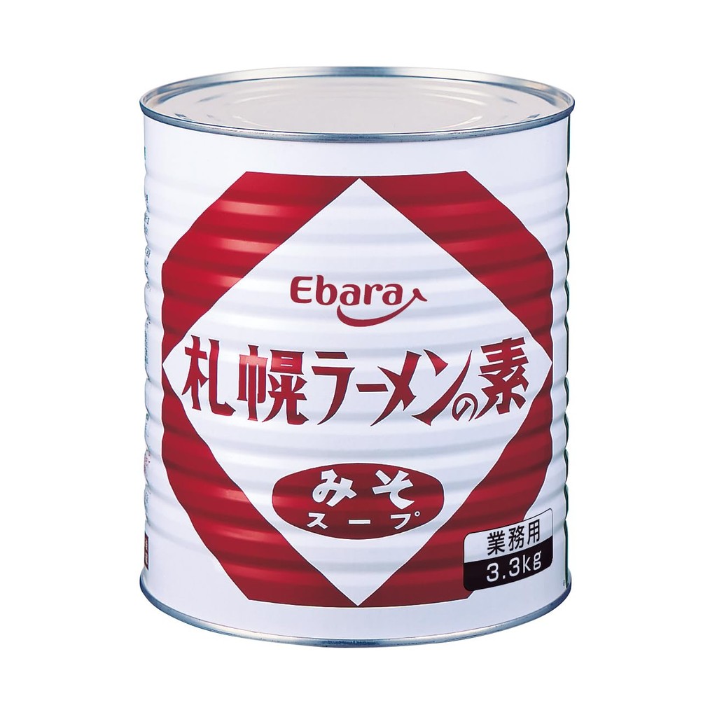 Ebara Sapporo Ramen Miso Soup Base (3.3kg)
