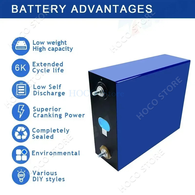 DRIVEPRO⚡ 🚚【COD】แบตลิเธียม 280ah 200ah lifepo4 แบตลิเธียมฟอสเฟต แบตลิเธียม battery lifepo4 3.2V 280A