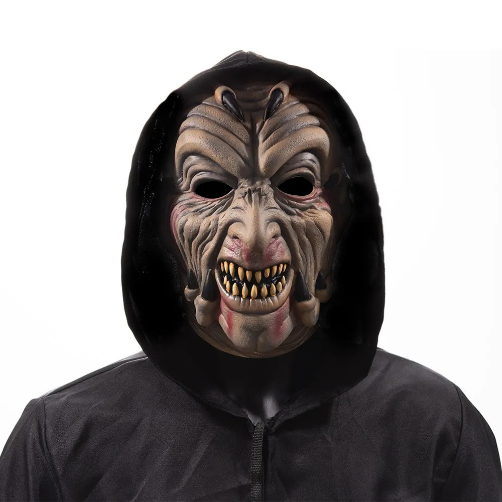 Jeepers Creepers Monster Killer Mask คอสเพลย์ Ogre ปีศาจแวมไพร์ Bloody Latex หมวกกันน็อกฮาโลวีน Masq