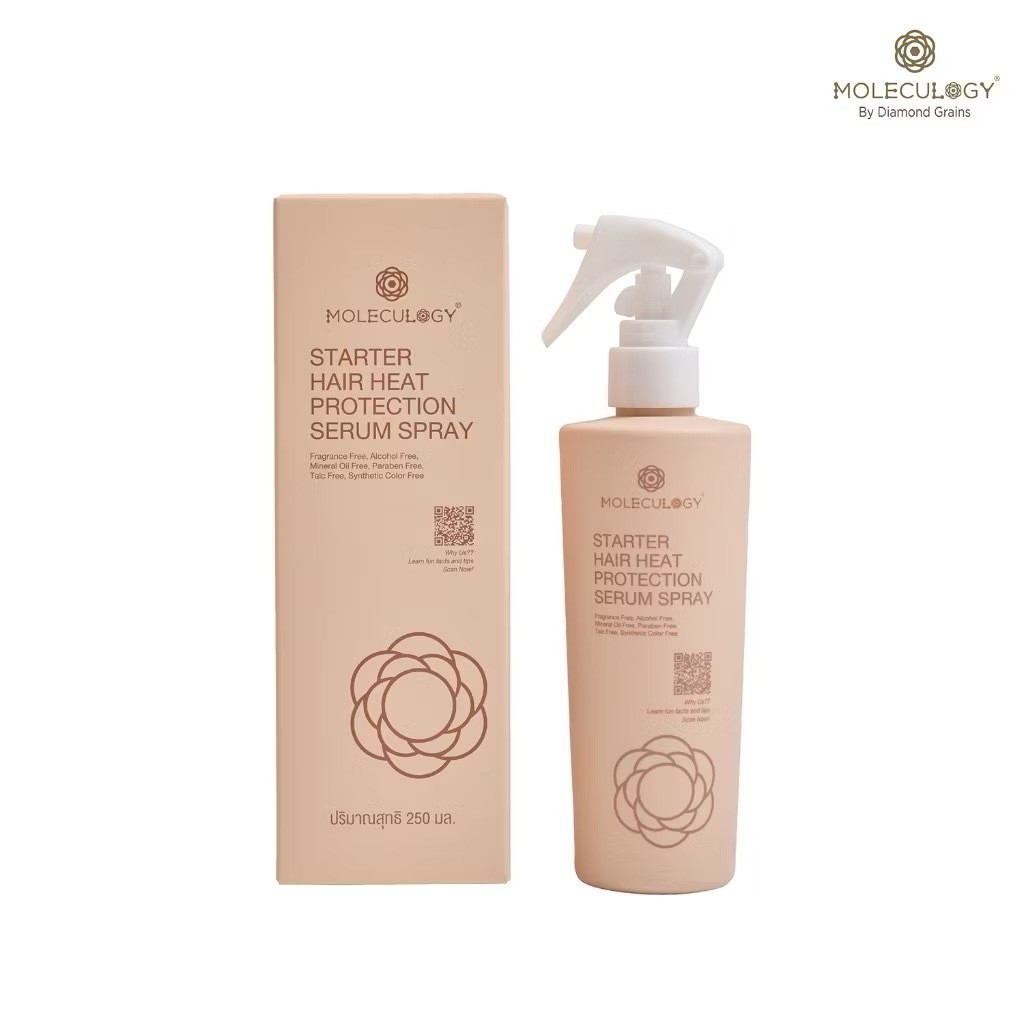 Moleculogy Starter Hair Heat Protection Serum Spray (250ml.) สเปรย์เส้นผม