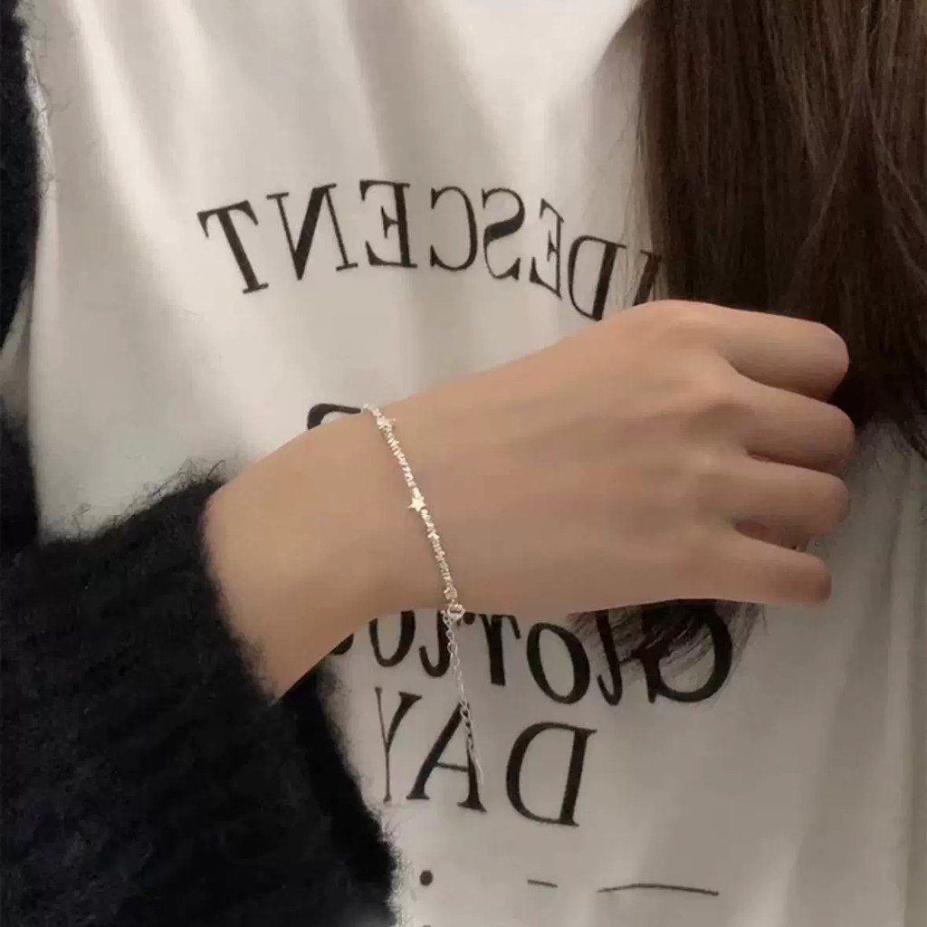 กำไลข้อมือลูกปัดดาวโลหะผสม ออกแบบน่ารัก
