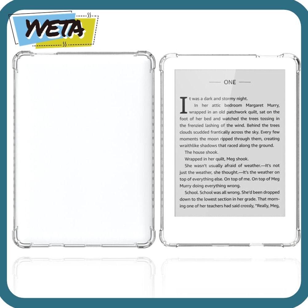 YVETA ฝาครอบป้องกัน, ถุงลมนิรภัย Anti-fall 7.8 นิ้ว E-Reader, คุณภาพสูง TPU กันกระแทกโปร่งใสด้านหลัง