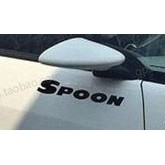 SPOON สติ๊กเกอร์ติดรถ สติ๊กเกอร์ติดรถ Fender Indenter สติ๊กเกอร์ดัดแปลง Fit Civic กระจกหลัง GK5 ดัดแ