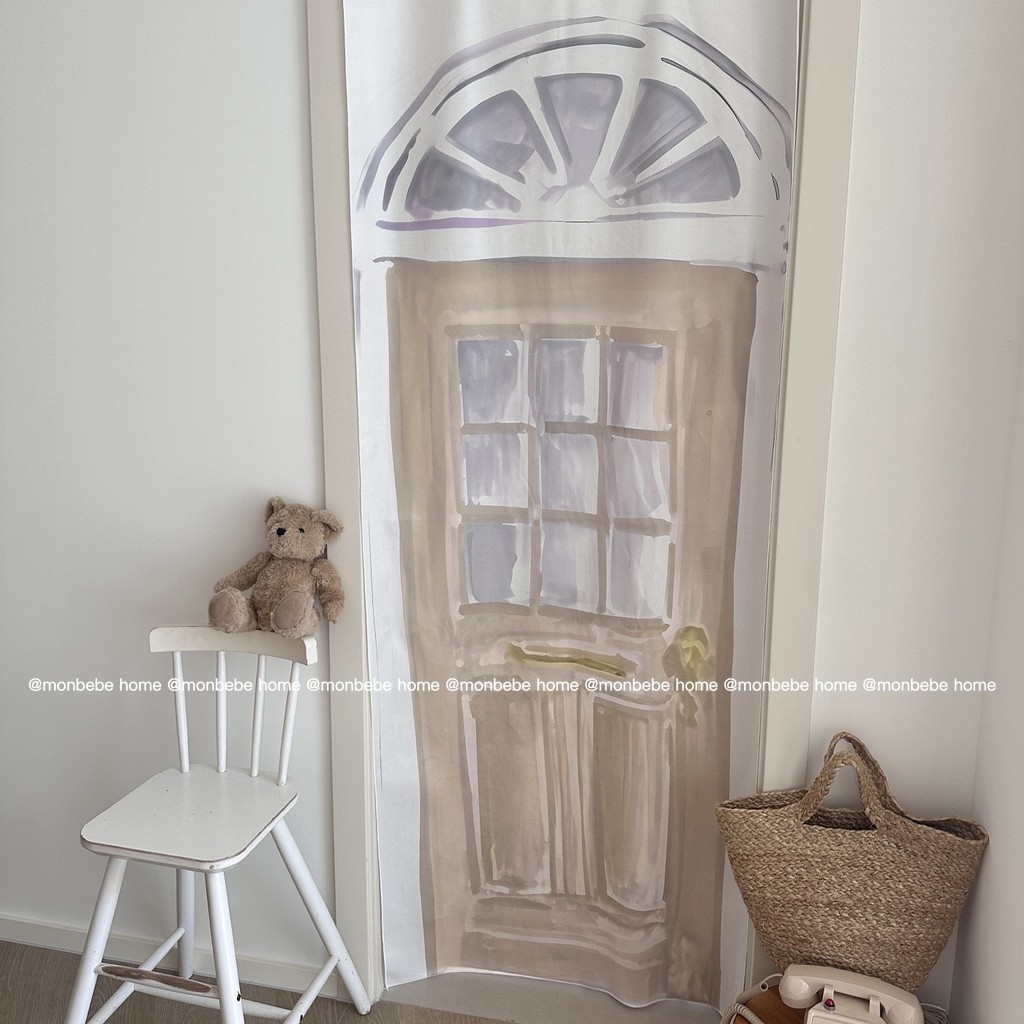 แนะนำ ผ้าม่าน ผ้าม่าน ม่านประตู สามinsประตู🚪 ขนาด80*200cm พร้อมส่ง ราคาพิเศษ มีเก็บเงินปลายทาง