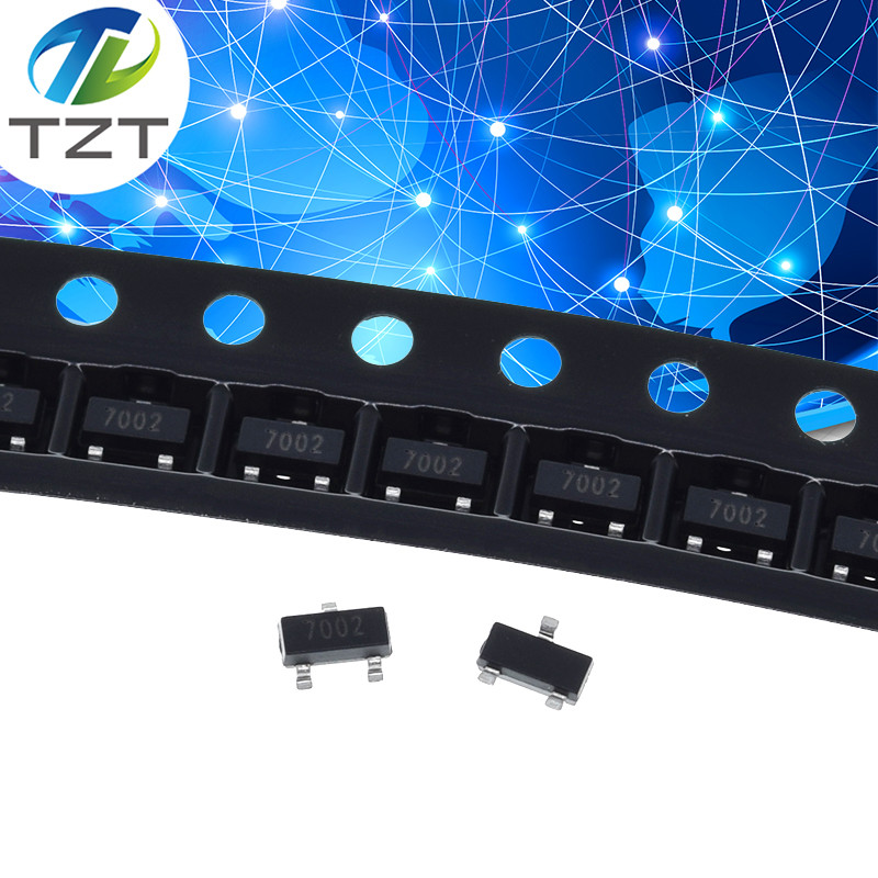 ชิปเดิม 50PCS 2N7002 2N7002LT1G N-CH 60V 300MA
